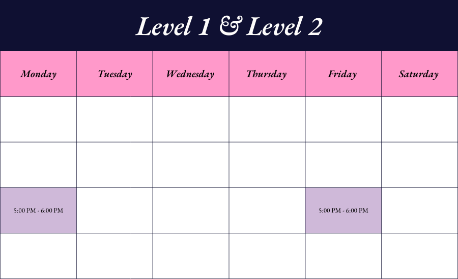Level 1 & 2